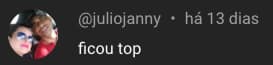 Feedback do YouTube 1